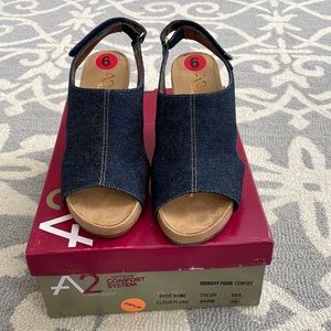 Aerosoles Denim Sandals
